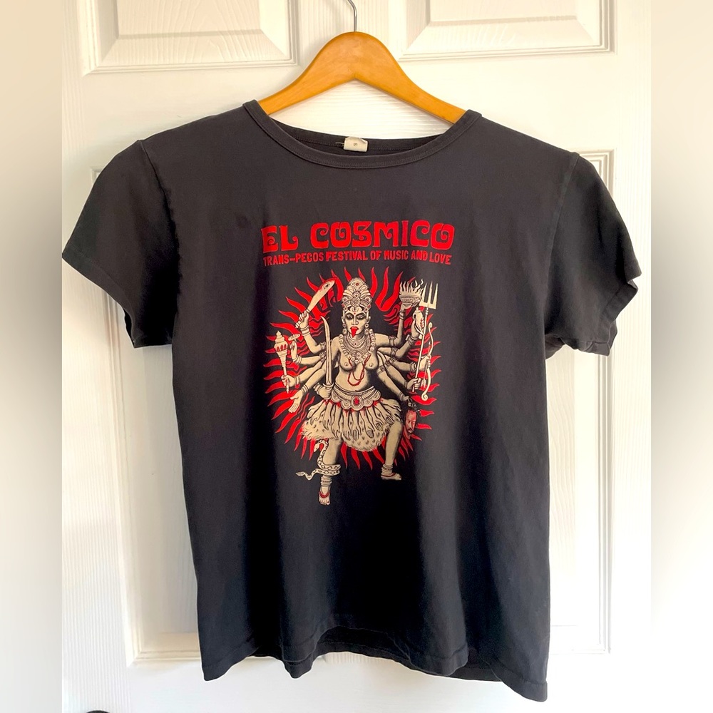 El Cosmico Filth Mart Trans-Pecos Festival T-shirt